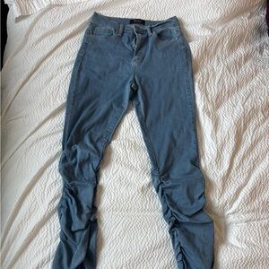 Akira Women's Blue Denim Jeans